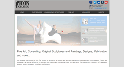 Desktop Screenshot of iconsculpting.com